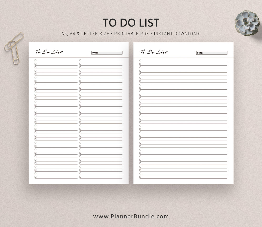 best to do list planner notebook